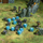 Set zare Q Workshop Fortress Compact D6, 20 copë, 14 mm, zi me blu