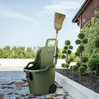 Karroce kopshti Stefanplast Helpy, 50L, kapacitet 60kg, antracit
