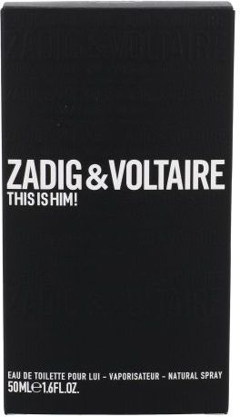 Eau de Toilette Zadig and Voltaire This Is Him, 50ml