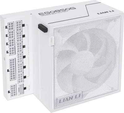 Напојување Lian Li EDGE GOLD 850, 850W, 80 PLUS Gold, ATX 3.1, бела боја