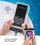Futlle uji Tech-Protect UWC7, universale 6.9\", IPX8, zezë me portokalli