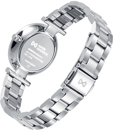 Orë dore për femra Mark Maddox Shibuya MM1015-03, e argjendtë