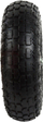 Тркало за количка GEKO 260x81 mm, гума, со лежишта