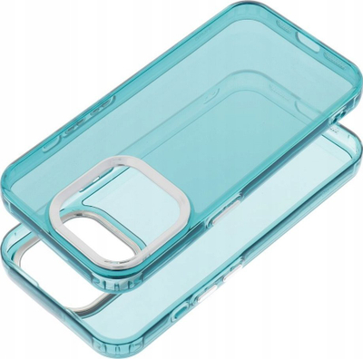 Капак за телефон OEM PEARL за iPhone 16 Plus, TPU 1.5 mm, проѕирен, зелен