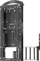 Kuti kompjuteri Singularity Computers Phantom ITX DTX, Mini ITX DTX, me PowerBoard të futur, e zezë
