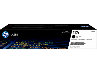 Toner HP 117A W2070A, kapacitet standard, i zi