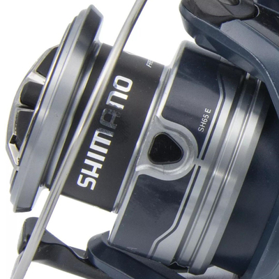 Mulli peshkimi Shimano Catana FE 3000, G-Free Body, bobinë alumini, blu e errët
