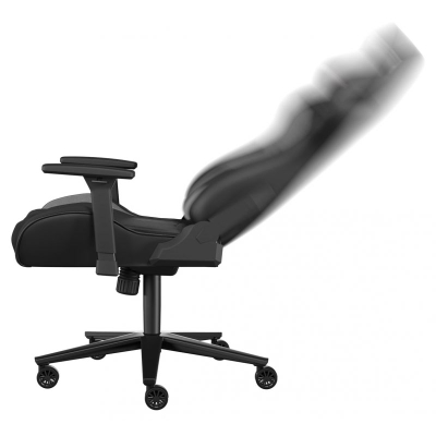 Karrige gaming Genesis Nitro 720, e rehatshme ergonomike, me mbështetëse 3D, e zezë gri