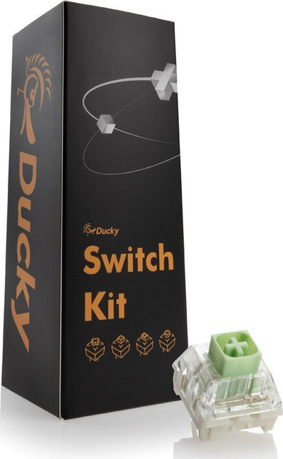Set switche mekanike Ducky Kailh Box Jade, 110 copë, klikues