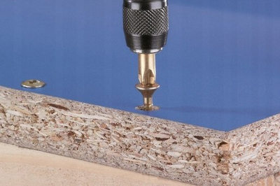 Bit kaçavide Wolfcraft PZ2, çelik S2, veshje diamanti, 6.3 mm, ngjyrë ari