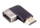 Adapter HDMI Microconnect HDM19F19MA2-8KAL, 8K 60Hz, me kënd 90°, i zi