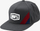 Kapele 100% CORNERSTONE Snapback, unisex, e rregullueshme, gri e errët