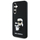 Kapak telefoni Karl Lagerfeld KLHCS24FE3DRKCNK, hardcase 3D, për Samsung Galaxy S24 FE, i zi