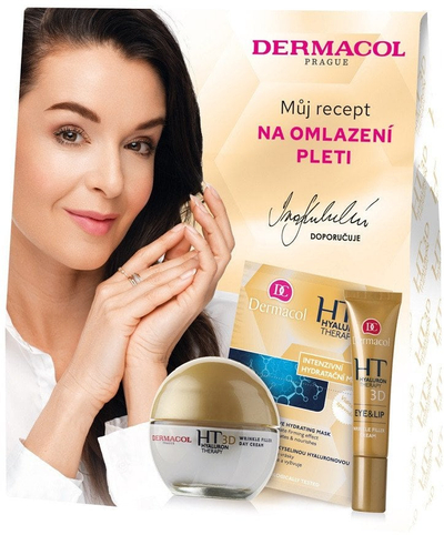 Set dhuratë për fytyrë Dermacol Hyaluron Therapy, acid hialuronik, hidratim i fortë