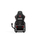 Kokpit garash Diablo Chairs X-Drive, ulëse gaming ergonomike, konstrukt metalik për timon dhe pedale, bardh e zezë