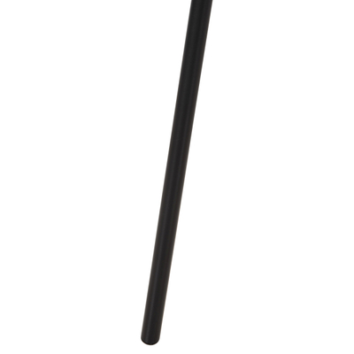 Set tavolina për kafe 2-pjesësh Cupper Φ55x45Hcm (HM9878.12), bardhë/ zezë