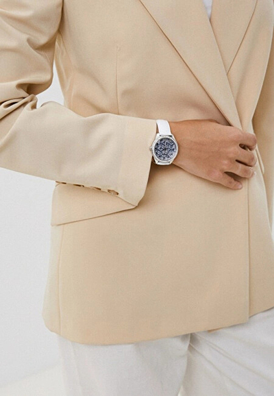 Orë për femra Guess G Gloss GW0608L1, e bardhë