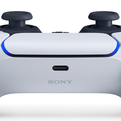 Kontroller Sony DualSense, PlayStation 5, Bluetooth, USB, e bardhë / zezë