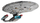 Set LEGO Icons Star Trek U.S.S. Enterprise NCC-1701-D, model ndërtimi, për të rritur, shumëngjyrësh