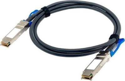 Kabllo rrjeti QNAP SFP28 DAC, 25GbE, Twinaxial Direct Attach, e zezë