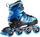 Patina 4n1 Nils NH18192, të rregullueshme 39-43, ABEC-7, zi blu