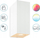 Aplik murale LED WiZ Up&amp;Down, Wi‑Fi Bluetooth, 2xGU10 2x5W RGB, i bardhë