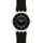 Orë dore Swatch e zezë SFK361