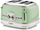 Toster Ariete 156/04, 1600W, 4 feta, retro, jeshil