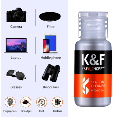 K&F Concept 20ml Lëng për Pastrimin e Sensorit