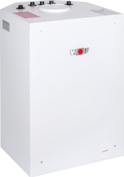 Kaldajë kondensimi Wolf FGB 28, 28 kW, depozitë 120L, e bardhë