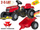 Traktor lodër me pedale Rolly Toys Massey Ferguson me rimorkio, për kalama 2.5 vjeç, i kuq