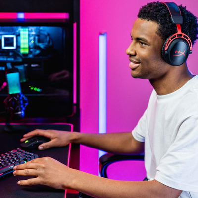 Kufje HyperX Cloud Alpha Wireless (4P5D4AA), të zeza