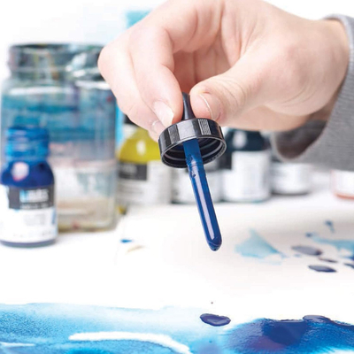 Bojë akrilike Liquitex Professional Acrylic Ink 337, 30ml, Carbon Black, e zezë