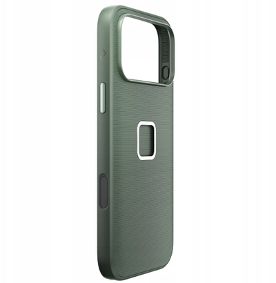 Kapak telefoni Peak Design Mobile Everyday Fabric Case për iPhone 17 Pro Max, i përshtatshëm me MagSafe, ngjyrë Sage