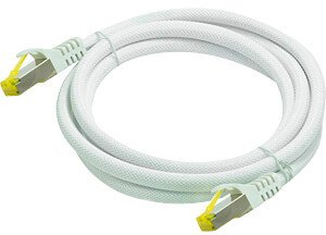 Kabllo rrjeti InLine Python Series RJ45, Cat.7, 1m, e bardhë