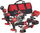 Set veglash pa kabllo Milwaukee M18FPP6F3-502B, 18V, 2x5.0Ah, i kuq