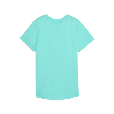Bluzë sportive Puma W TAD Essential Crew Tee për goca, ngjyrë turkeze