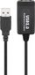 Kabllo USB Goobay USB-A, 10m, e zezë