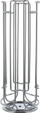 Mbajtëse kapsulash Nordic Quality Capsule Holder, metal, krom, argjendtë