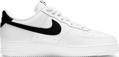 Atlete Nike Air Force 1 Low 07, lëkurë, UK 7, të bardha të zeza