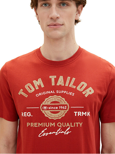 Maicё Tom Tailor Regular Fit, e kuqe