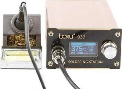 Stacion saldimi BAKU BK-937, ekran LCD, kontroll temperature, i artë