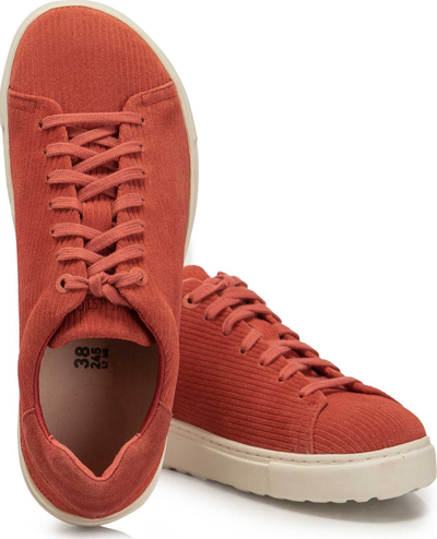 Atlete Birkenstock Bend Low 1025574, lëkurë suede, unisex, të kuqe, 39