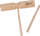 Дрвен музички инструмент Classic World Wooden Tone Block, едукативна играчка, природен