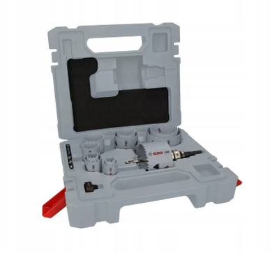 Set shpuese rrethore Bosch Accessories 2608901549, PRO Multi Material, diametra 20–44 mm