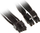 Kabllo SilverStone ATX/EPS 8-pin - ATX/EPS 8-pin, 0.55m, e zezë