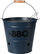 Grill kovë ProGarden Barbecue Bucket BBQ, 26 cm, metalik, blu mat