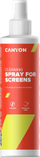 Spray pastrimi për ekran Canyon CCL21, 250ml, efekt antistatik, i bardhë