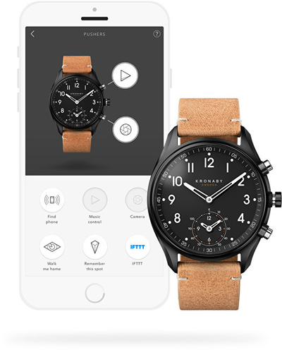 Orë dore SMART Kronaby Apex A1000-0730