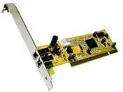 Kartë zgjeruese Exsys EX-6450, FireWire PCI, 3 porta, 400 Mbps